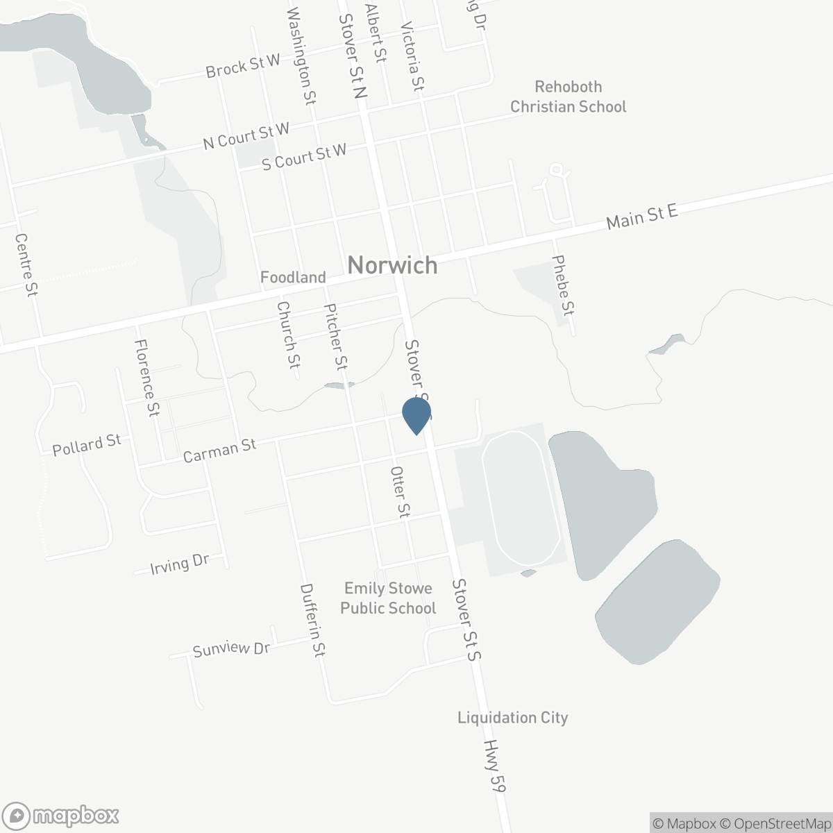 24 STOVER STREET S, Norwich, Ontario N0J 1P0